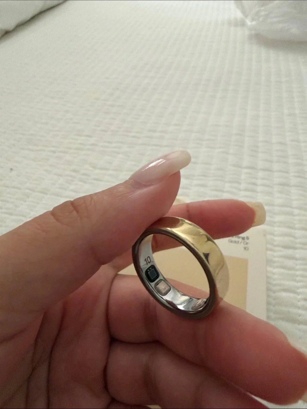 Oura Ring 5 - Gold, Size 10